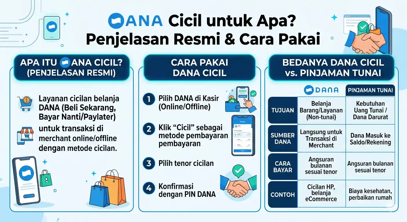 DANA Cicil untuk Apa? Ini Penjelasan Resmi